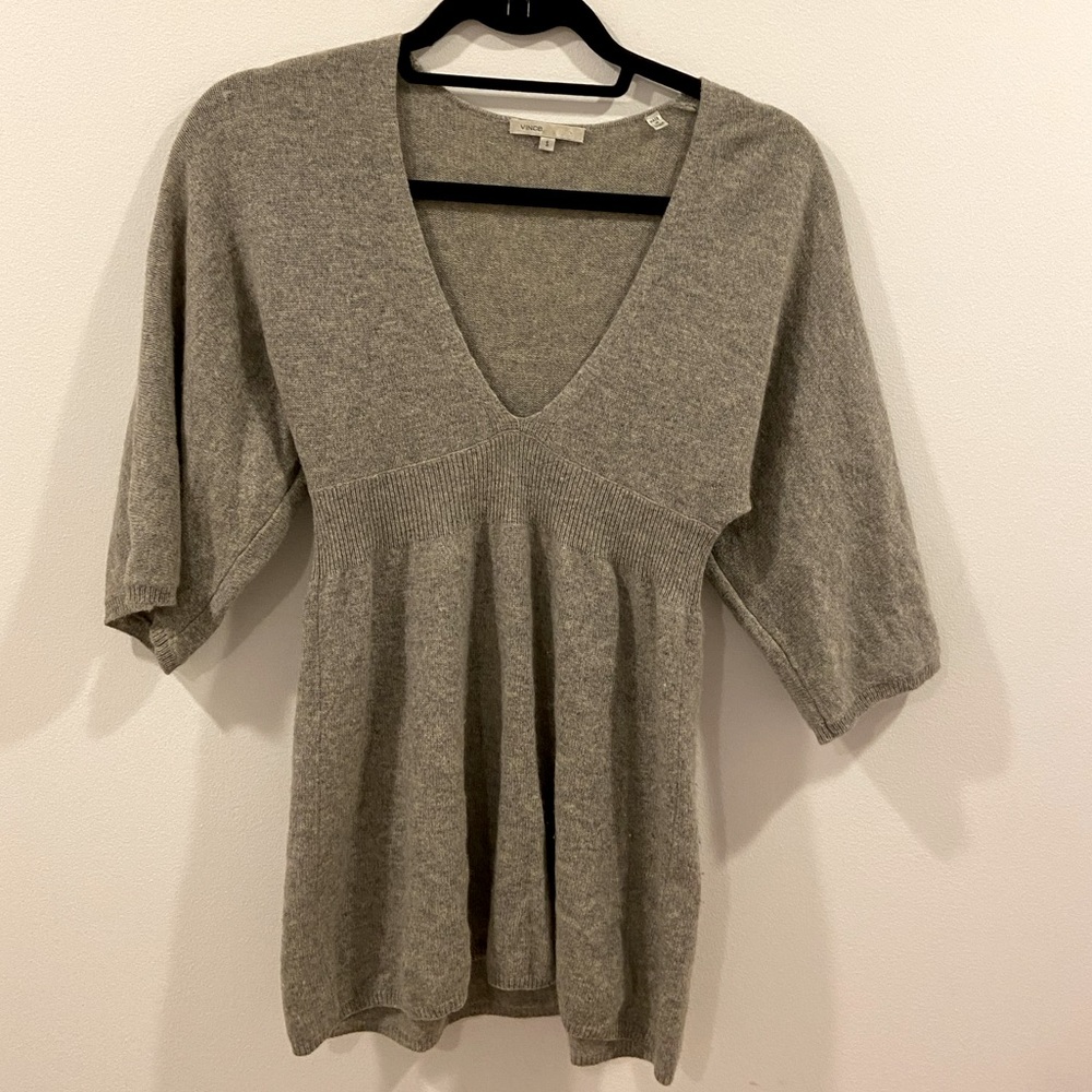 Vince 100% Cashmere Tunic Sweater